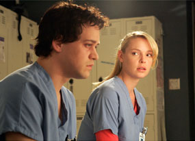 Grey?s Anatomy: T.R. Knight, Katherine Heigl Grey?s Anatomy: T.R. Knight, Katherine Heigl